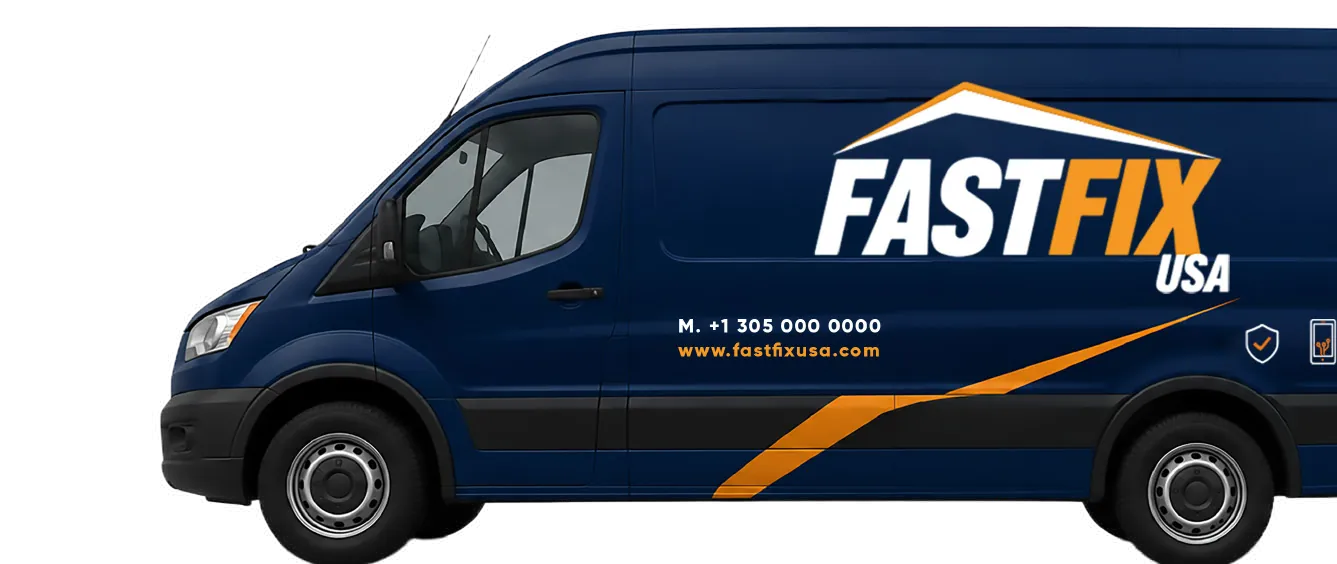 FastFix USA service van