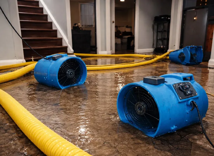 Water intrusion response